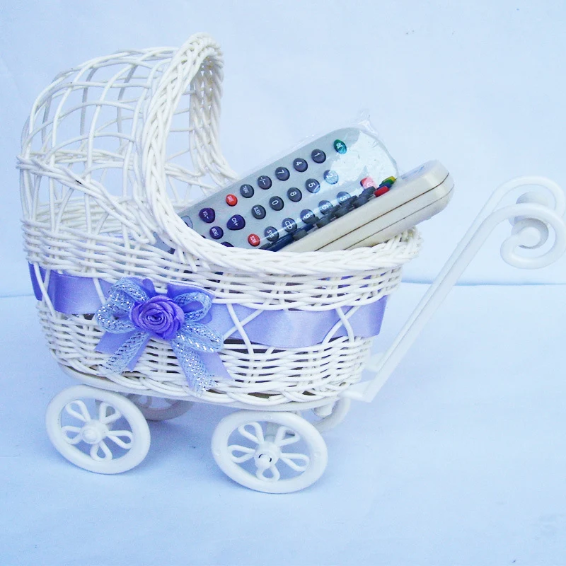 Decorative Woven Remote Control Caddy Stornfield