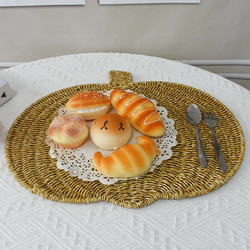 Decorative Woven Pumpkin Shaped Tray Stornfield