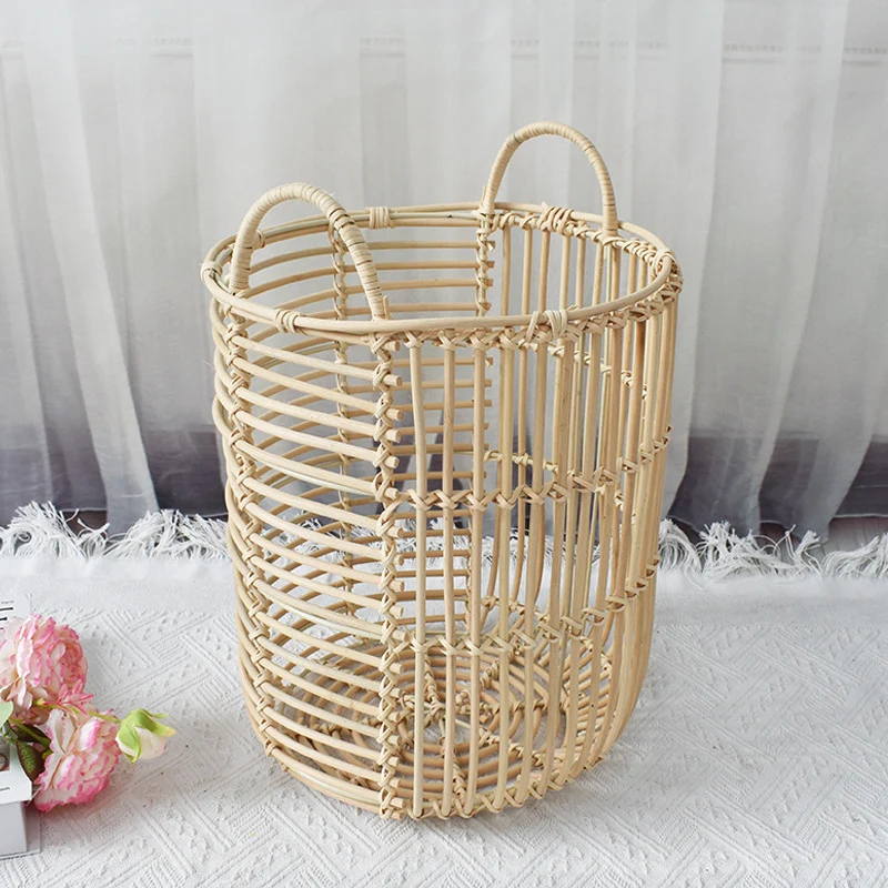 Decorative Wicker Storage Bin Stornfield