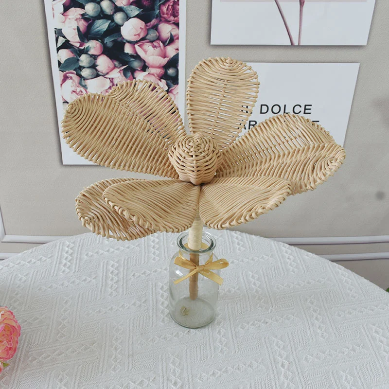 Decorative Handwoven Floral Centerpiece Stornfield