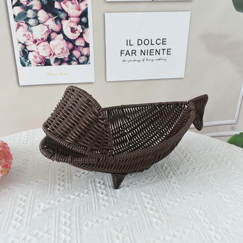 Decorative Fish-Shaped Storage Basket Stornfield