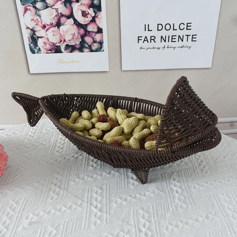 Decorative Fish-Shaped Storage Basket Stornfield