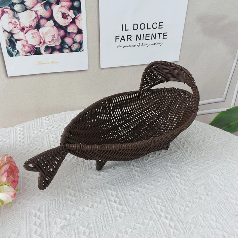 Decorative Fish-Shaped Storage Basket Stornfield
