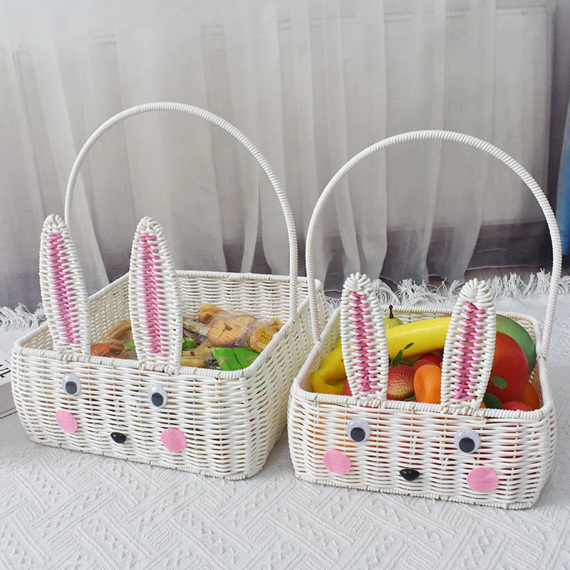 Decorative Bunny-Themed Storage Basket Stornfield