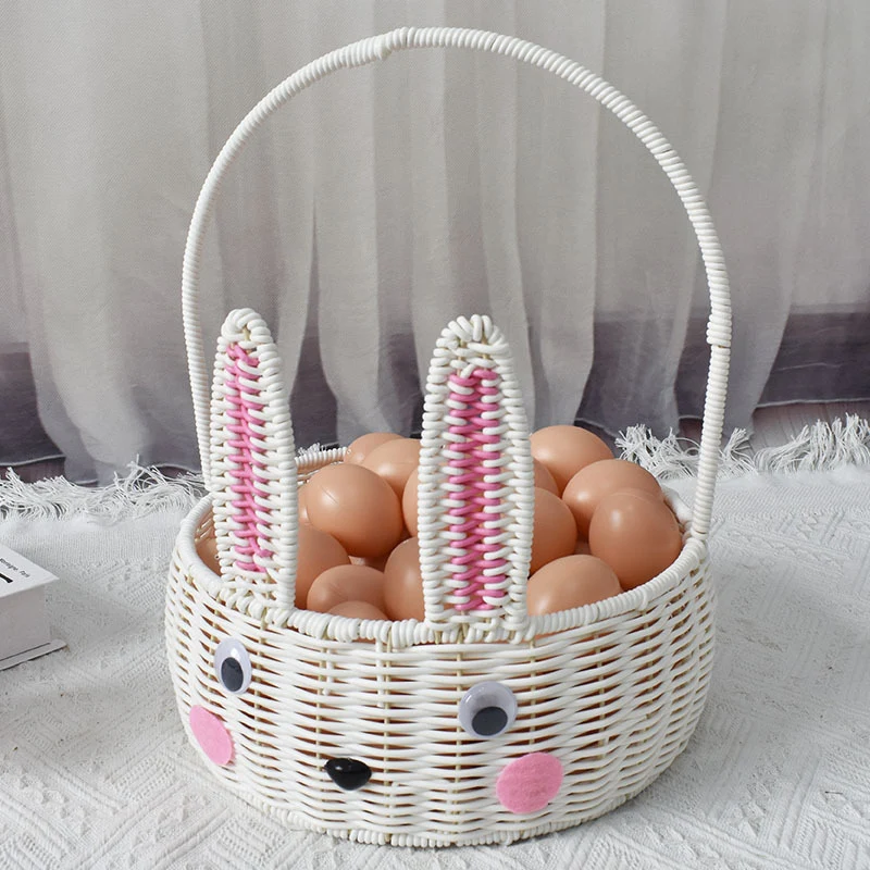 Bunny-Shaped Decorative Storage Basket Stornfield
