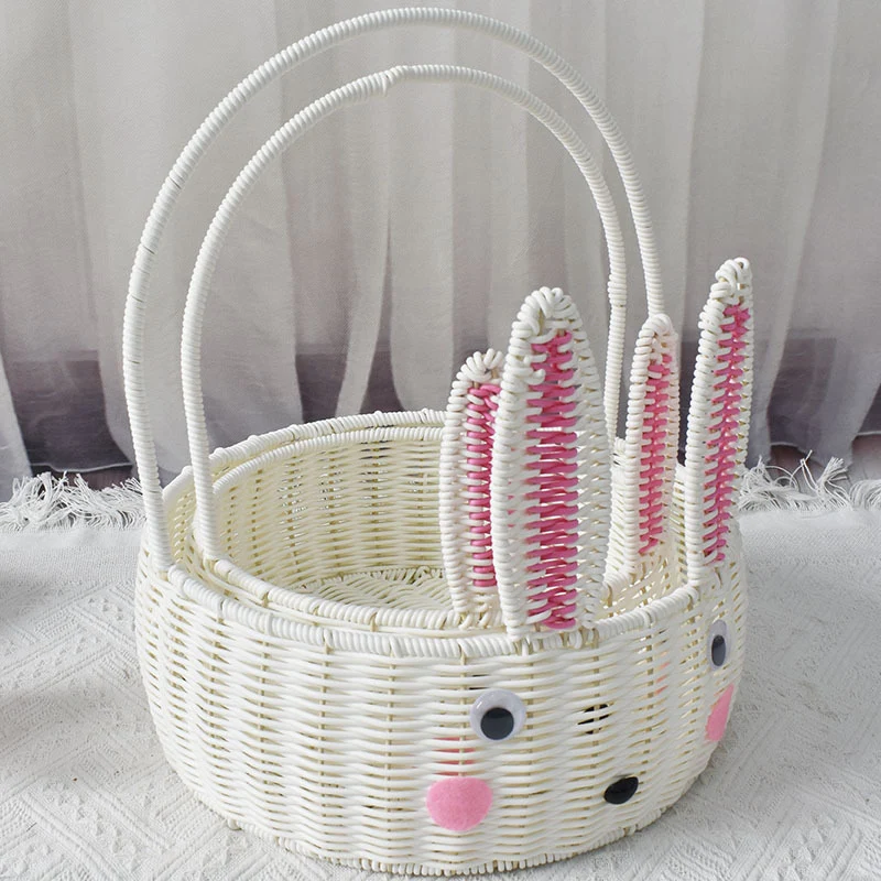 Bunny-Shaped Decorative Storage Basket Stornfield