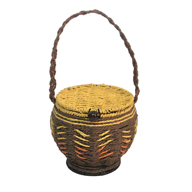 Artisan Woven Decorative Storage Basket Stornfield