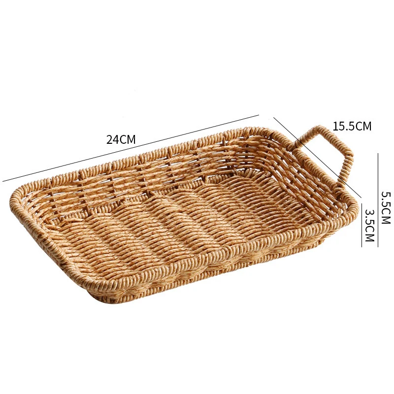 Rectangular Woven Storage Basket Stornfield