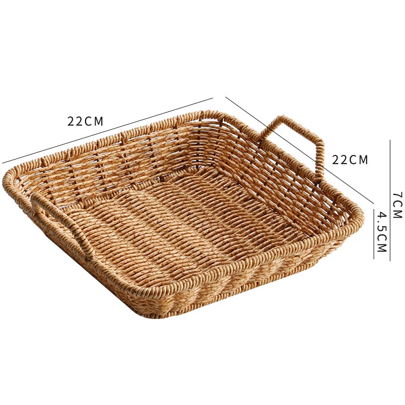 Rectangular Woven Storage Basket Stornfield