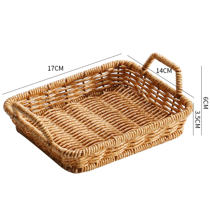 Rectangular Woven Storage Basket Stornfield
