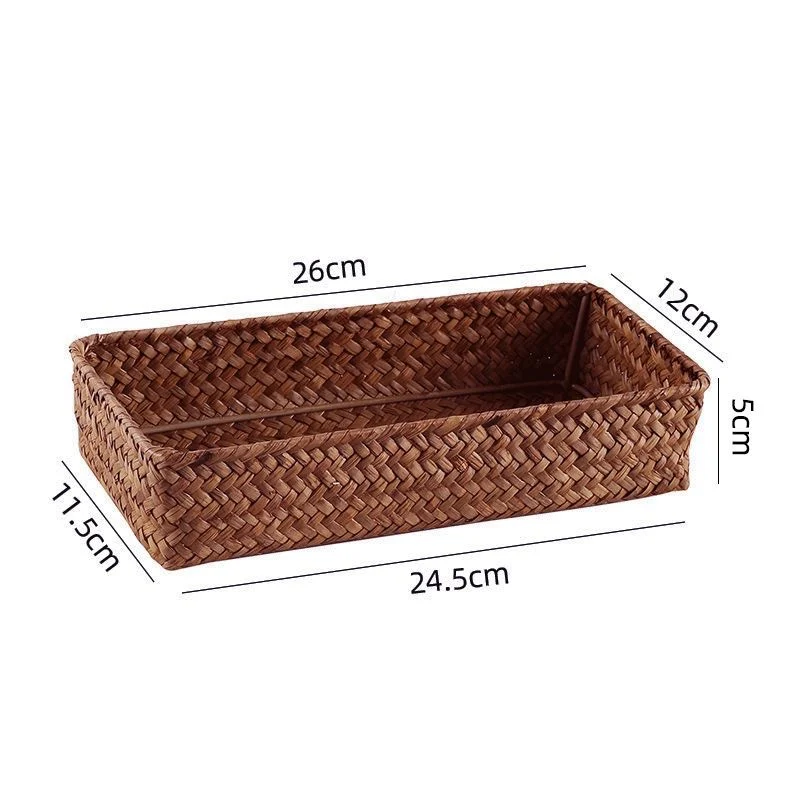 Natural Woven Storage Basket Stornfield