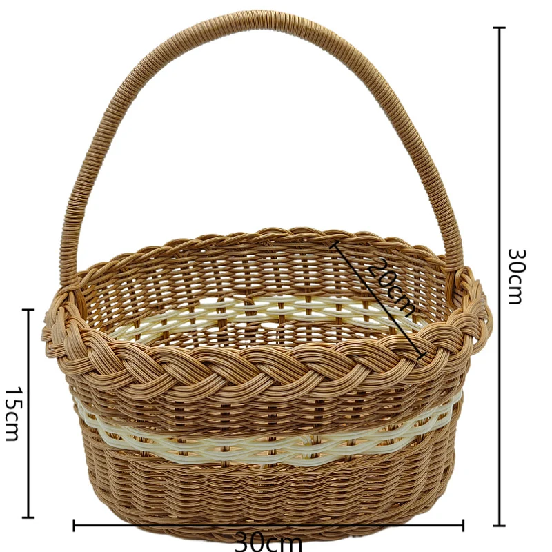 Handmade Decorative Woven Basket Stornfield