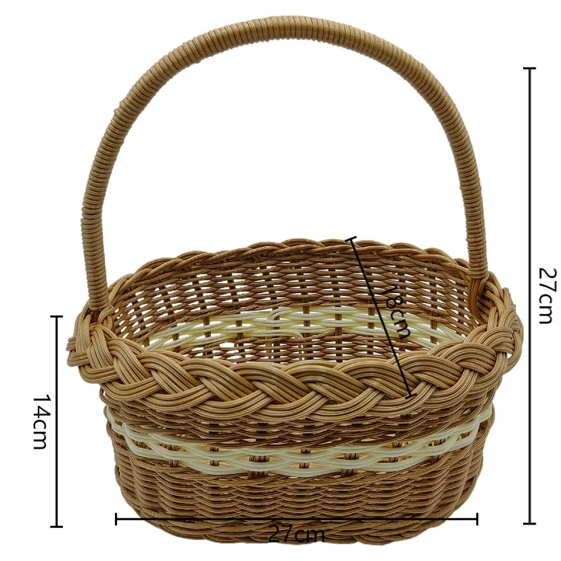 Handmade Decorative Woven Basket Stornfield