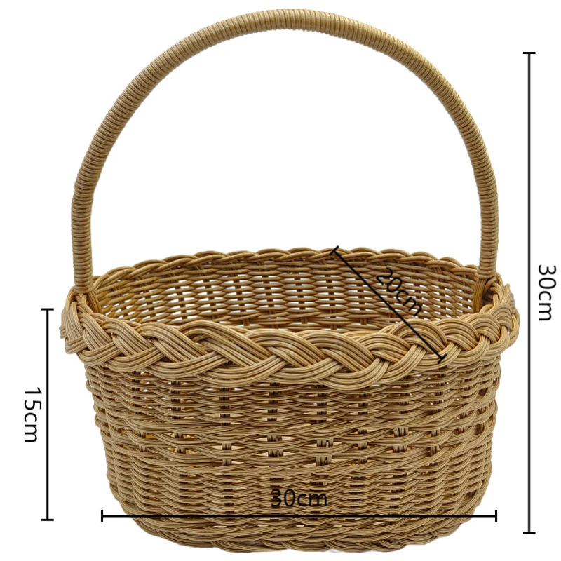 Handmade Decorative Woven Basket Stornfield