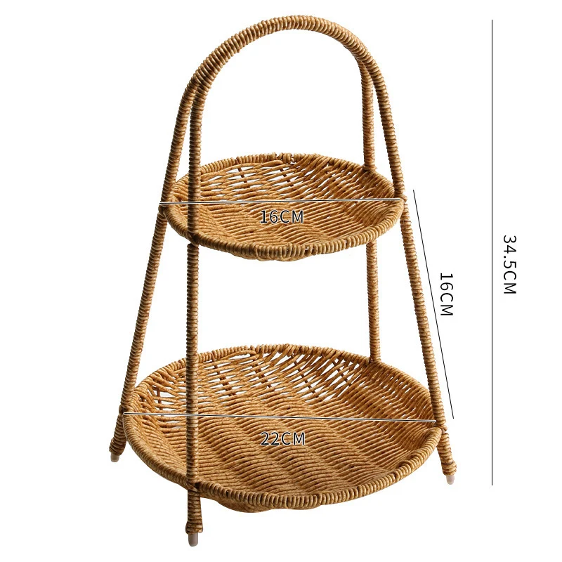 Handcrafted Woven Serving Basket Stornfield