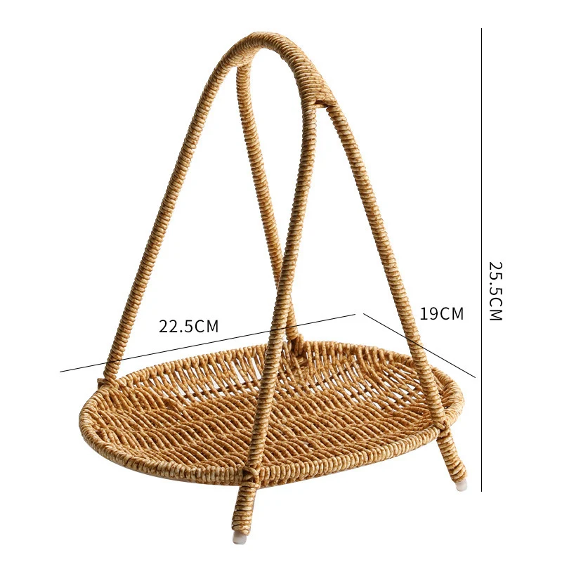 Handcrafted Wicker Storage Basket Stornfield