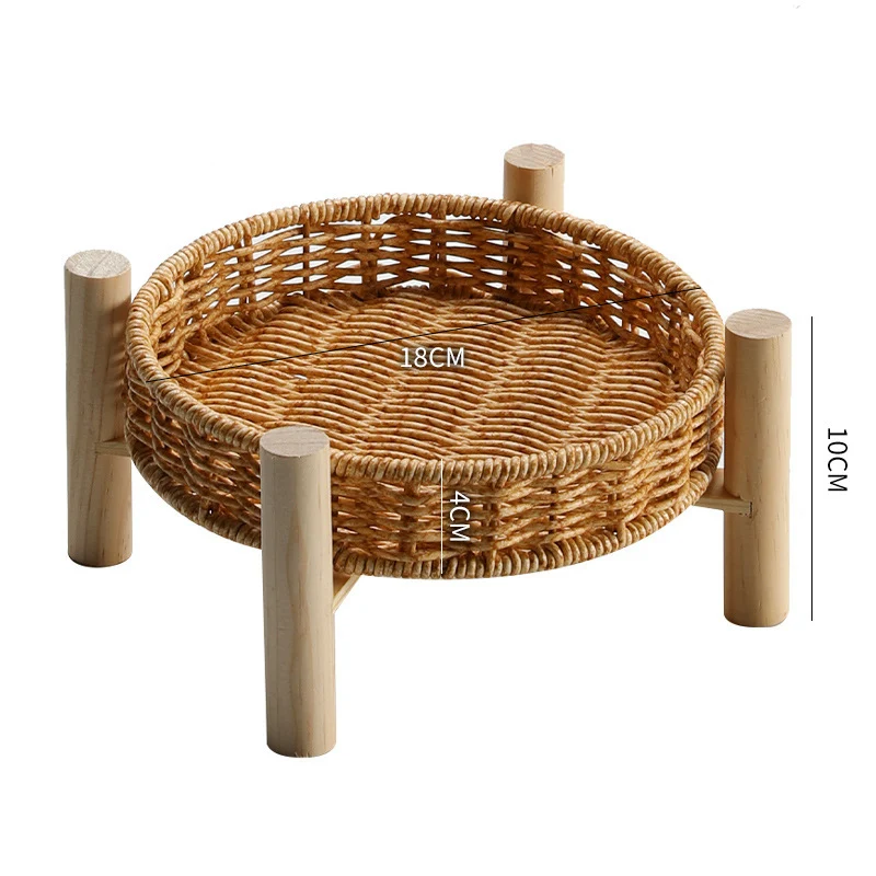 Handcrafted Wicker Storage Basket Stornfield