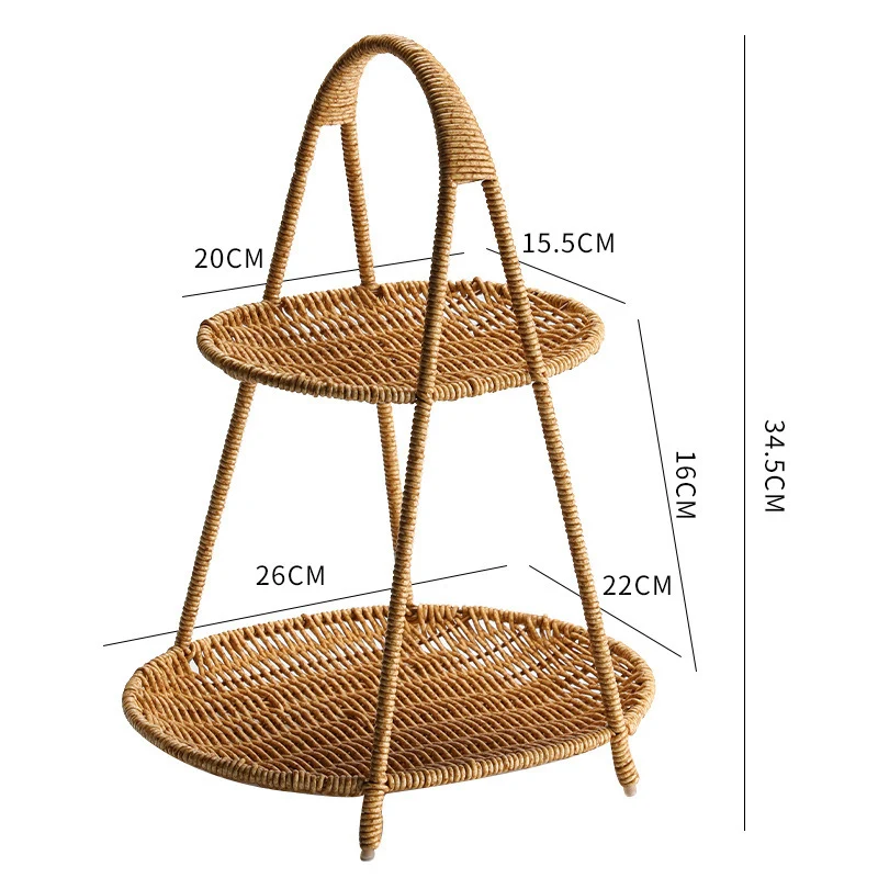 Handcrafted Wicker Storage Basket Stornfield