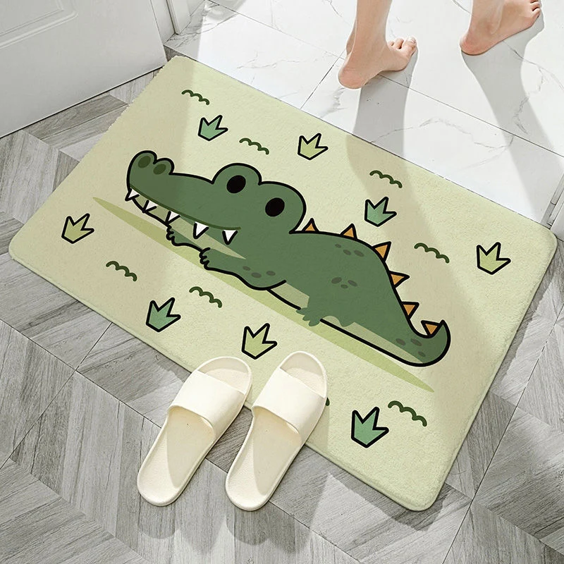 Cozy Cartoon Bath Mat