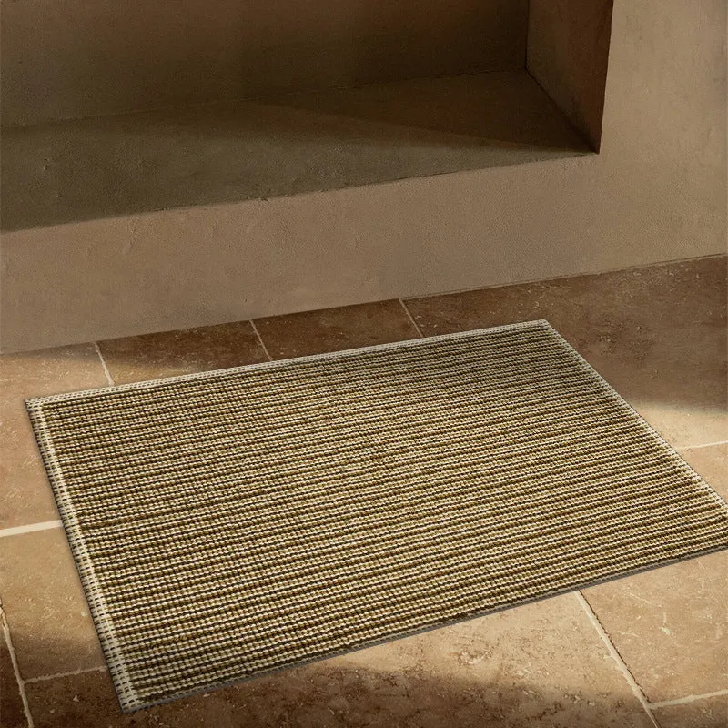 Textured Plush Bathroom Mat