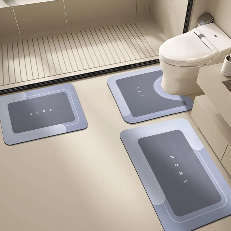 Stylish Bathroom Mat Set