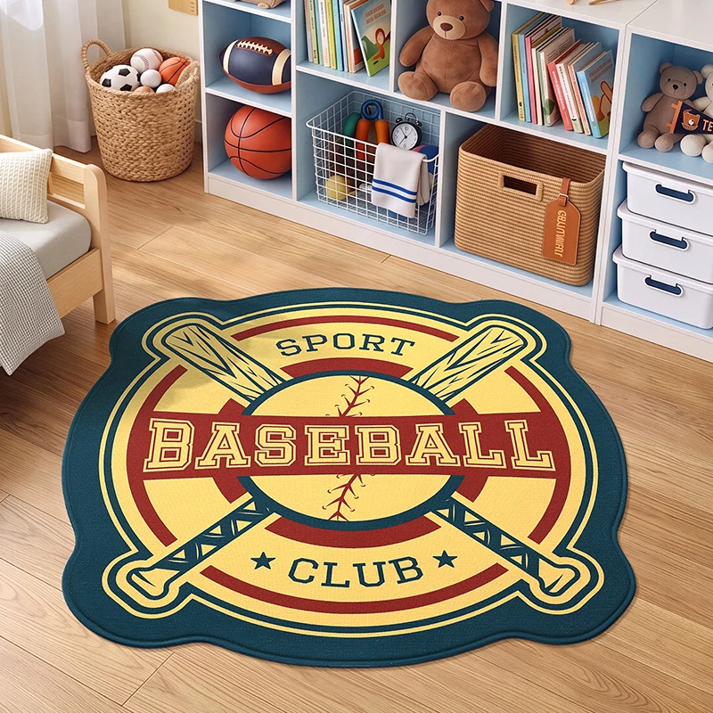 Sports-Themed Area Rug
