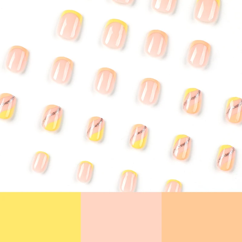 Kunstvolle Nagelkunst im Frühjahr-Stil Karnz