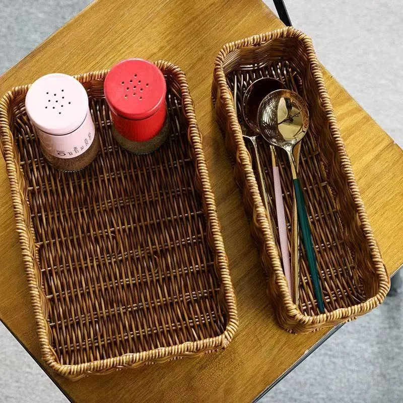 Rectangular Woven Storage Tray Stornfield