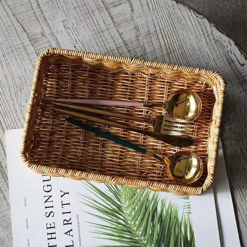 Rectangular Woven Storage Tray Stornfield