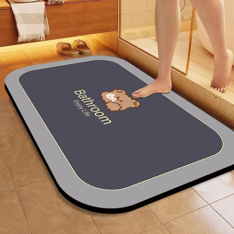 Soft Absorbent Bathroom Rug