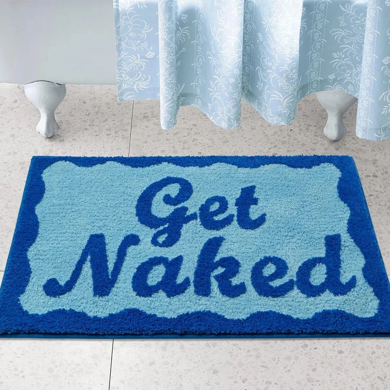 Quirky Bathroom Floor Mat
