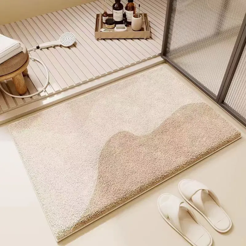 Plush Absorbent Bath Mat