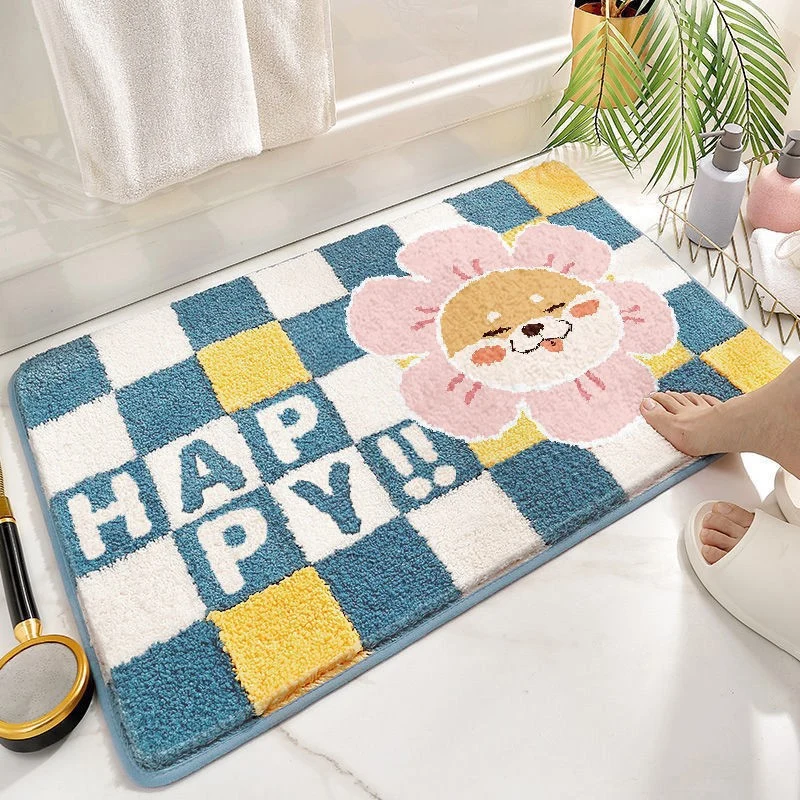 Playful Duck-Themed Bath Mat