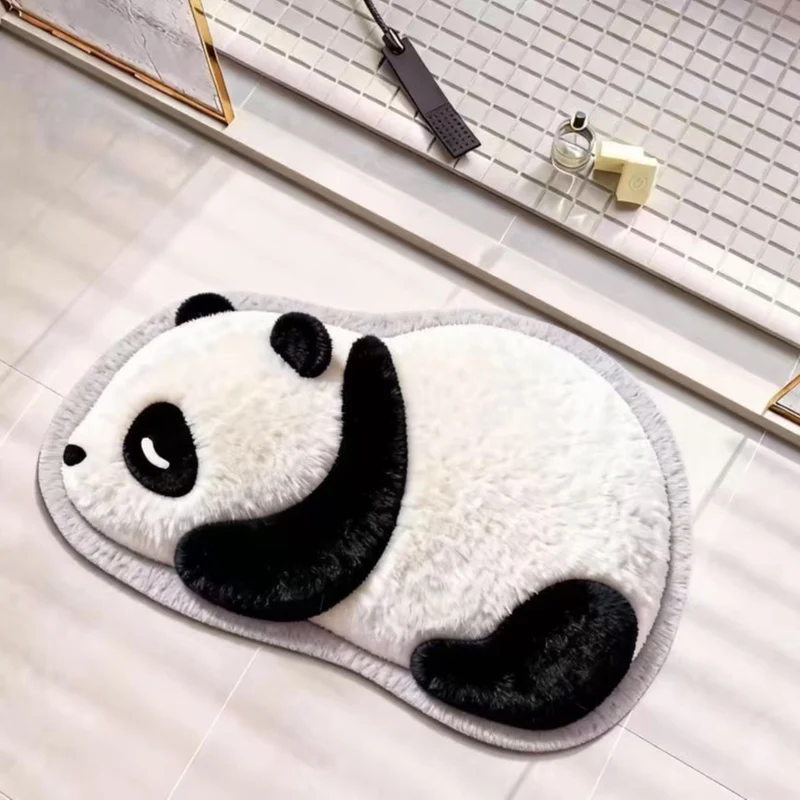 Nautical-Themed Plush Bath Mat