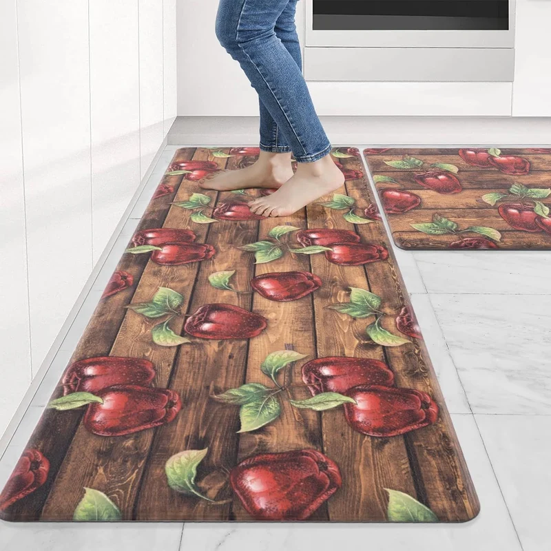 Kitchen-Themed Runner Mat