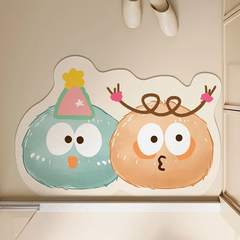 Interactive Cartoon Character Floor Mat
