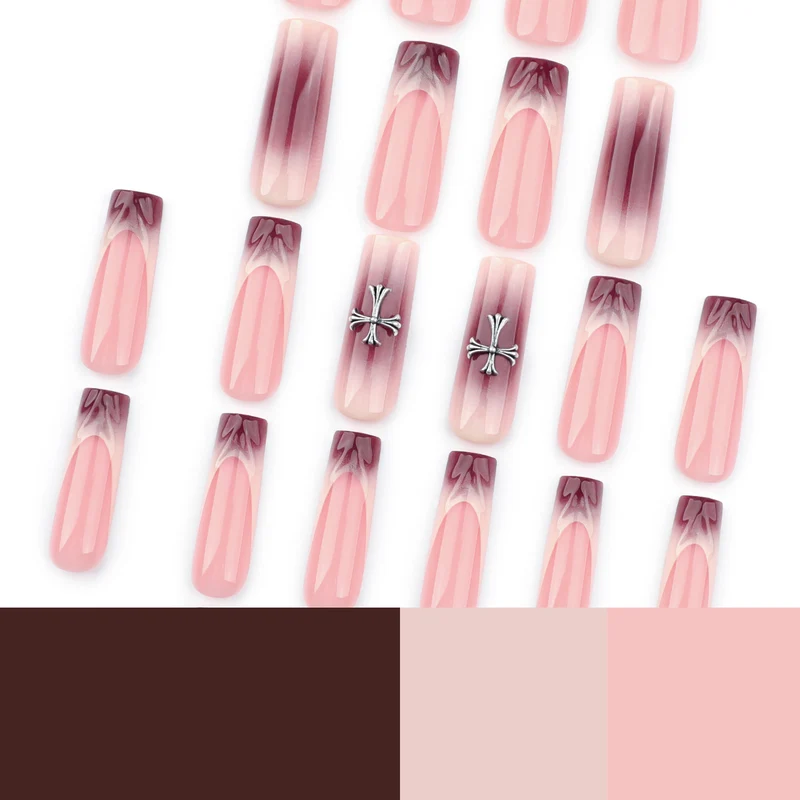 Kunstvolle Gel-Nägel im Glamour-Stil Karnz