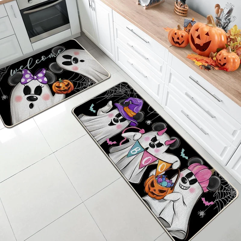 Halloween-Themed Kitchen Mat