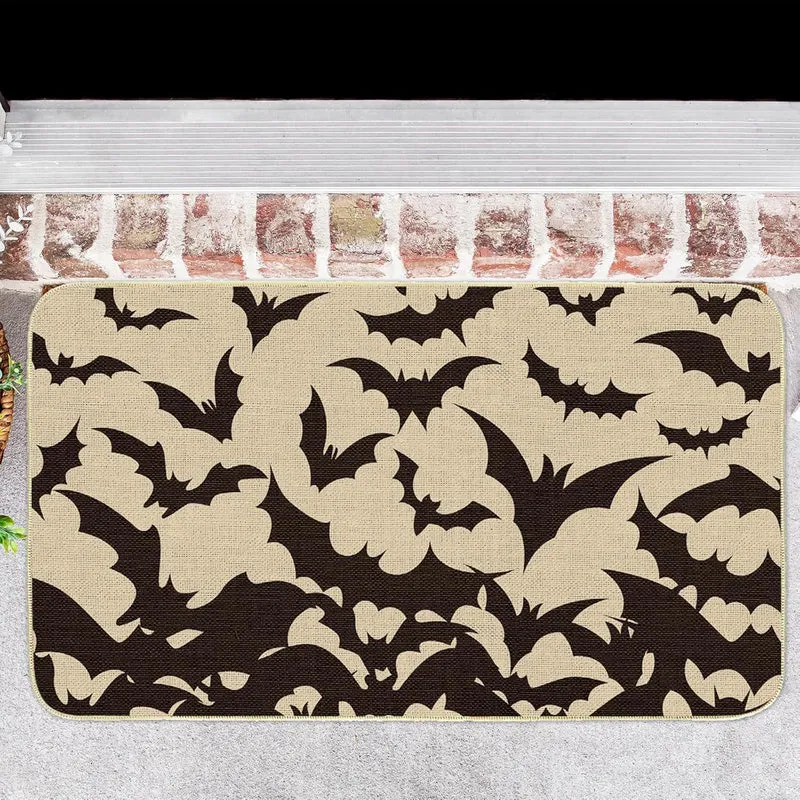 Halloween-Themed Decorative Entrance Mat