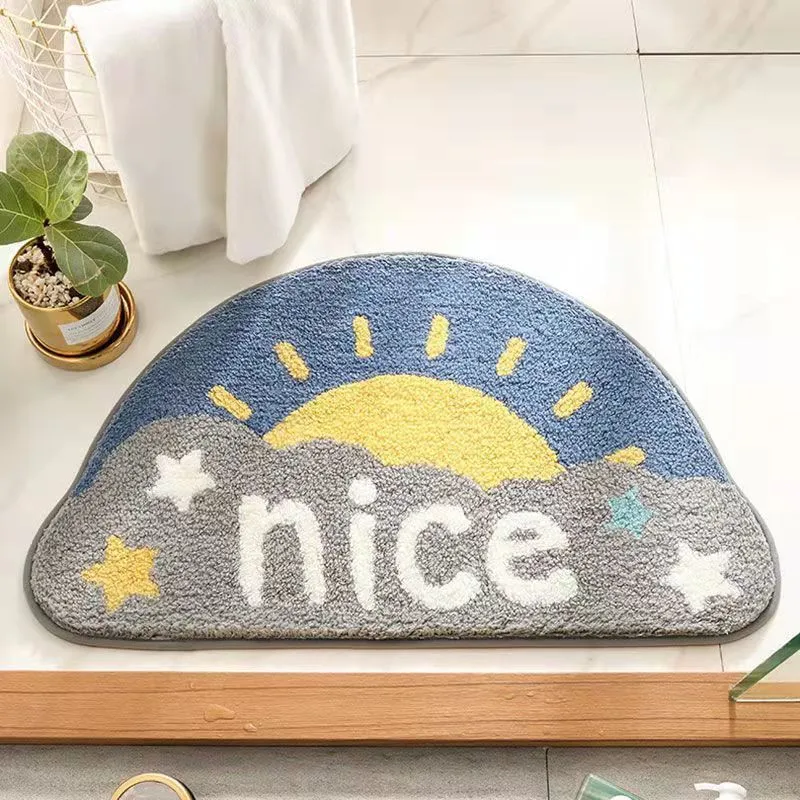 Fun Frog-Themed Bath Mat