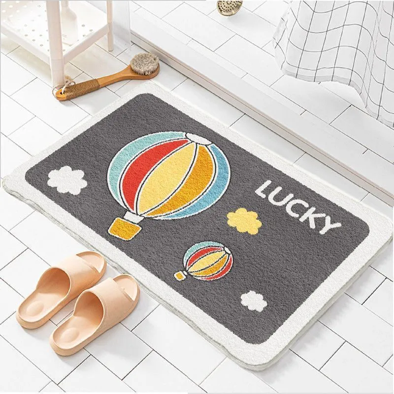 Fun Frog-Themed Bath Mat
