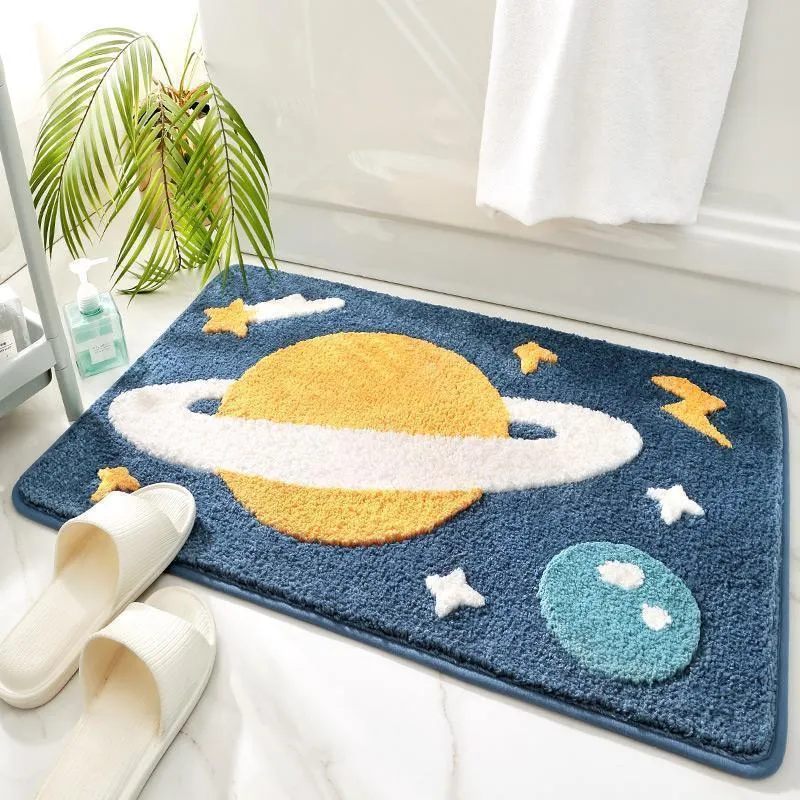 Fun Frog-Themed Bath Mat