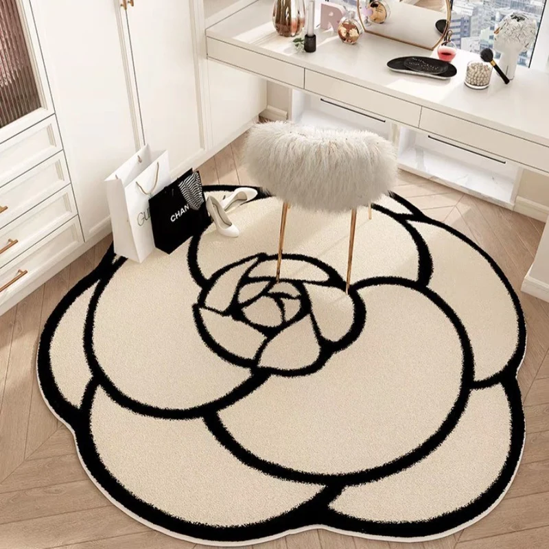 Floral Petal Shaped Area Rug