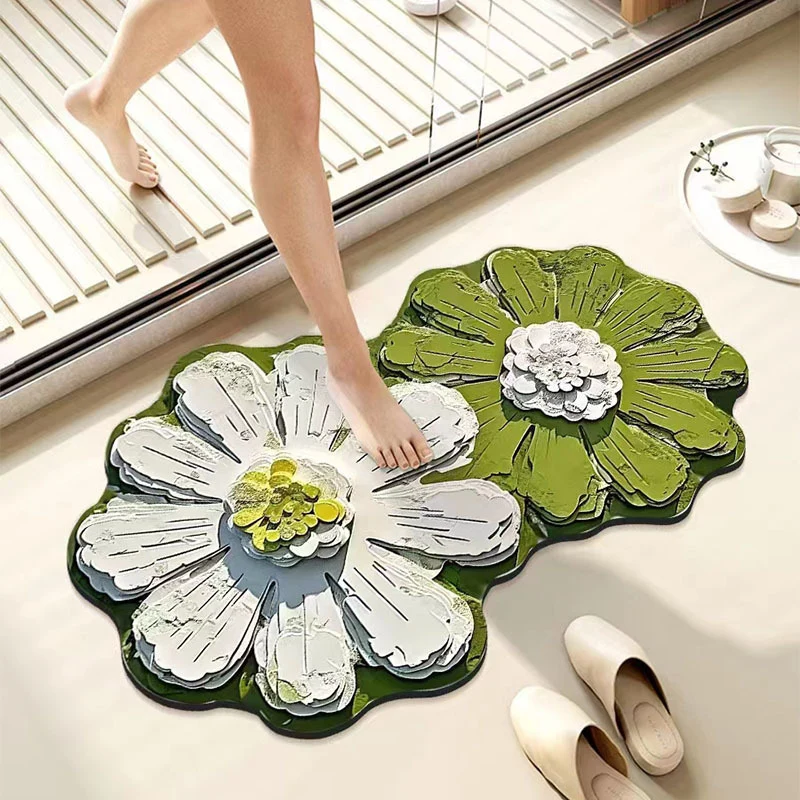 Floral Pattern Mat