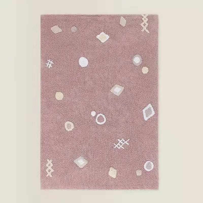 Floral Pattern Bath Mat
