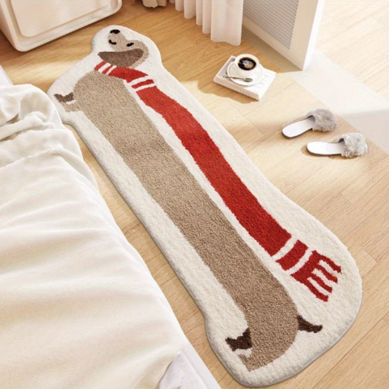 Dog Bone Shaped Area Rug