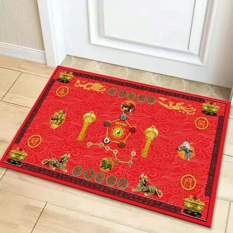 Decorative Zodiac-Themed Area Mat