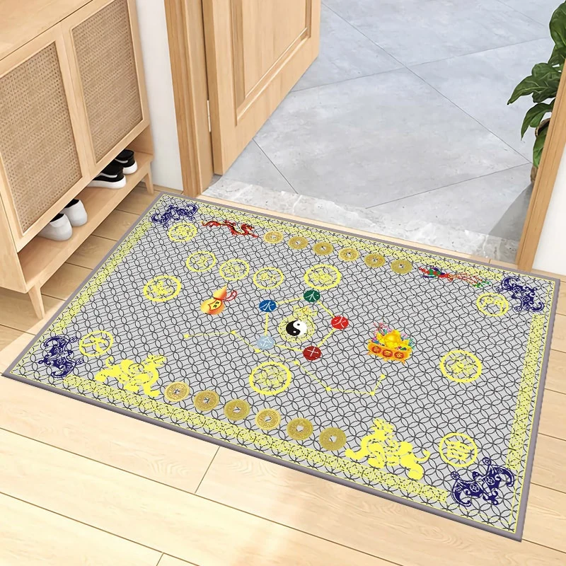 Decorative Zodiac-Themed Area Mat