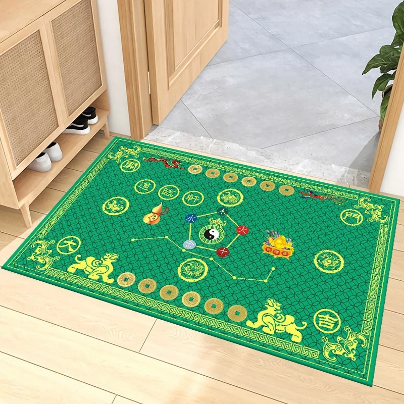 Decorative Zodiac-Themed Area Mat
