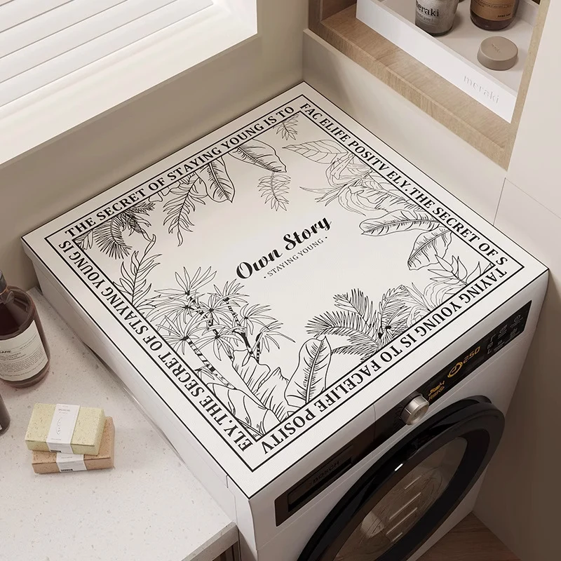 Decorative Laundry Counter Mat